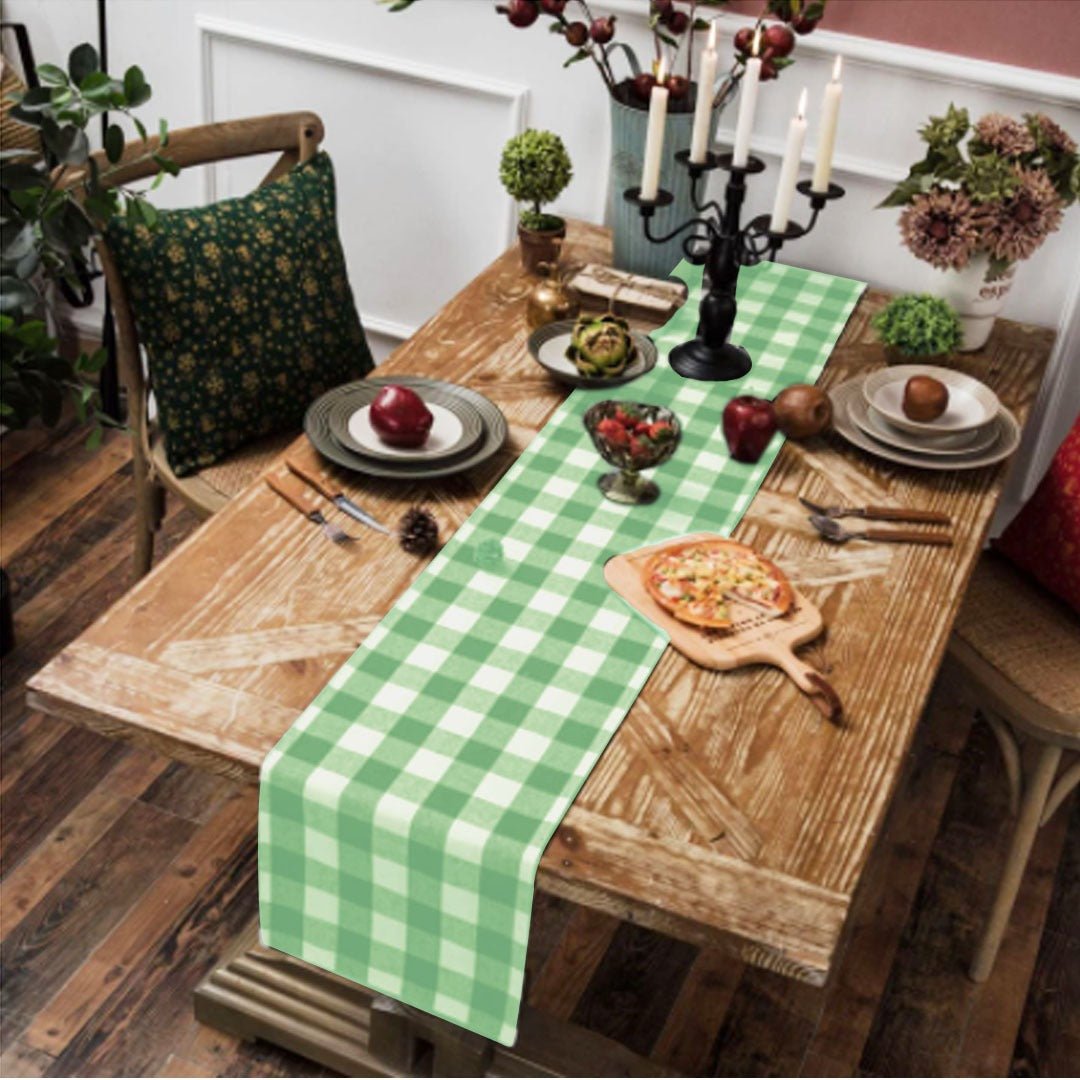 Alunae Cotton Duck Table Runner and Mats (Set of 7) | Home Décor | Waseeh Pakistan
