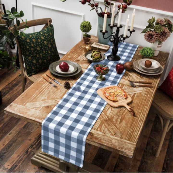 Alunae Cotton Duck Table Runner and Mats (Set of 7) | Home Décor | Waseeh Pakistan