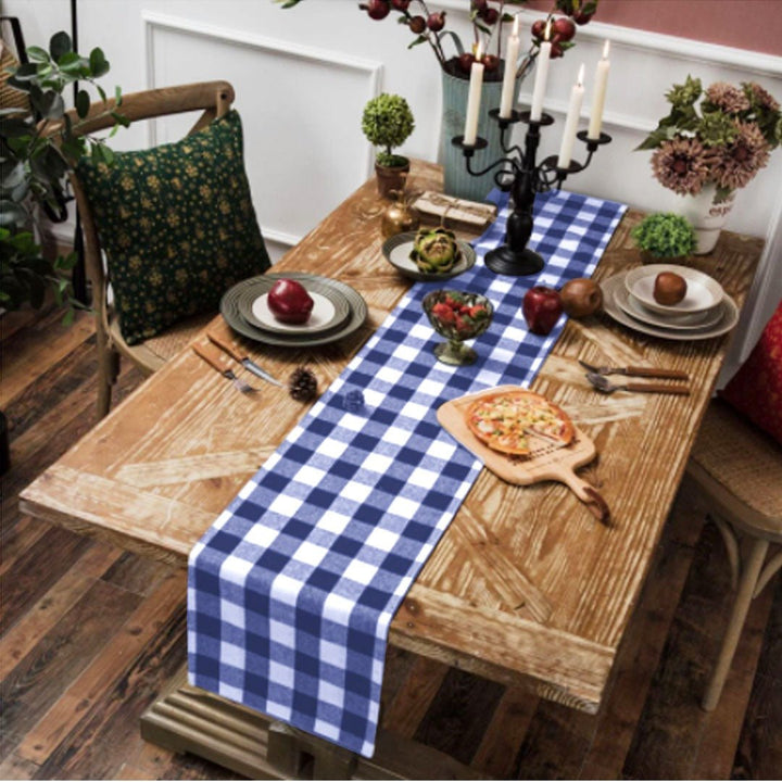 Alunae Cotton Duck Table Runner and Mats (Set of 7) | Home Décor | Waseeh Pakistan