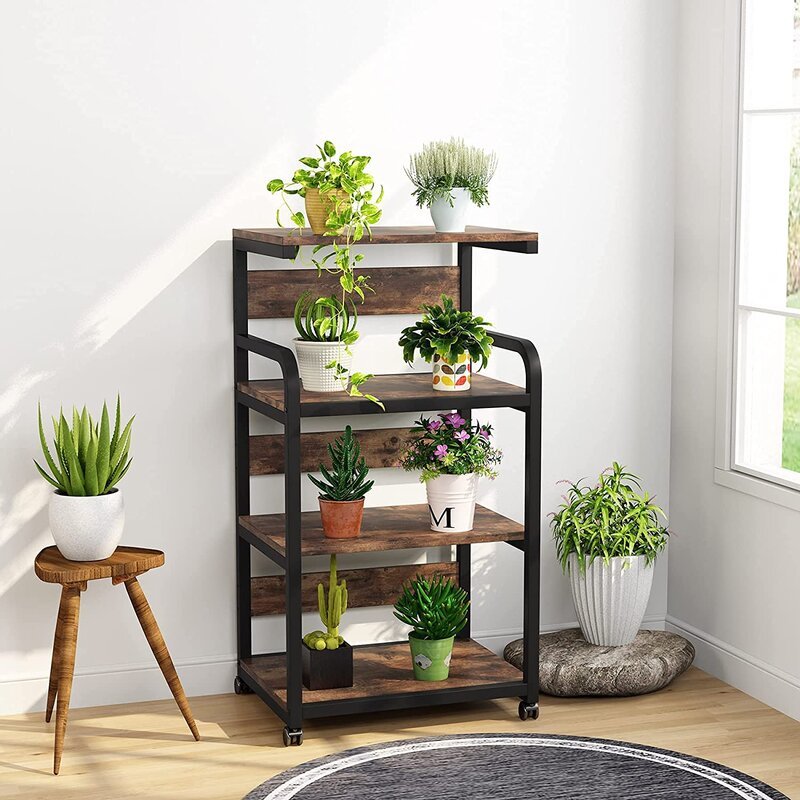 Alvaro Kitchen Moving Trolley Organizer Rack | Furniture | Waseeh Pakistan