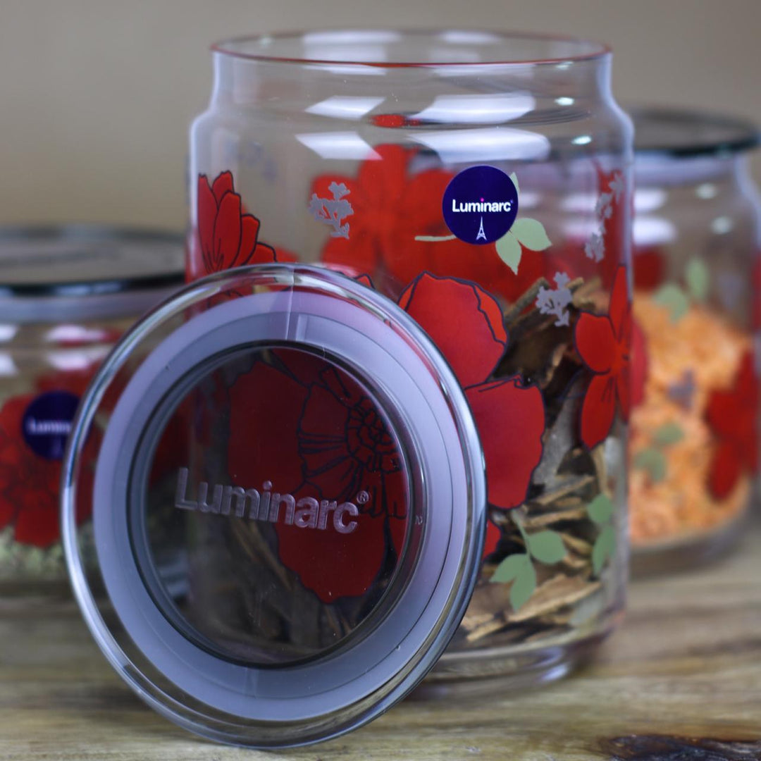 Amelia 3pcs jars | kitchen item | Waseeh Pakistan