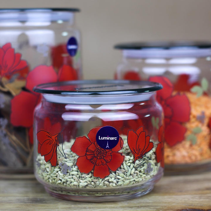 Amelia 3pcs jars | kitchen item | Waseeh Pakistan
