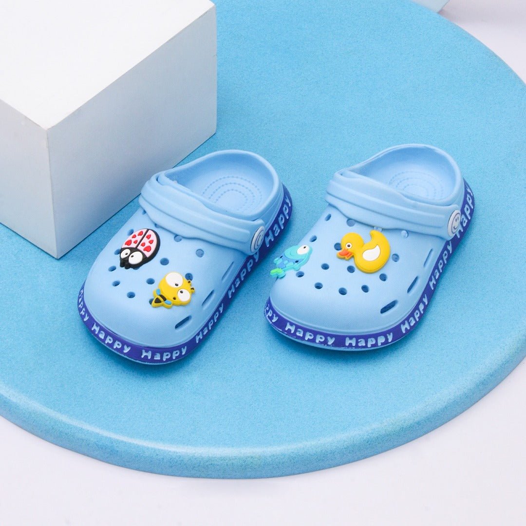 Animal Maze Kids Slippers (Sky blue) | Fashion Point | Waseeh Pakistan
