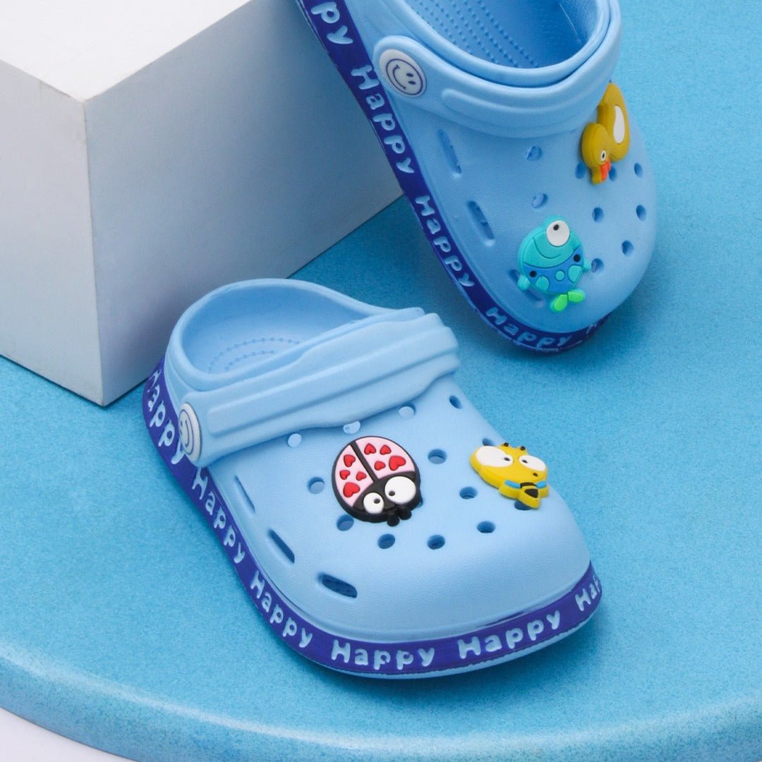 Animal Maze Kids Slippers (Sky blue) | Fashion Point | Waseeh Pakistan