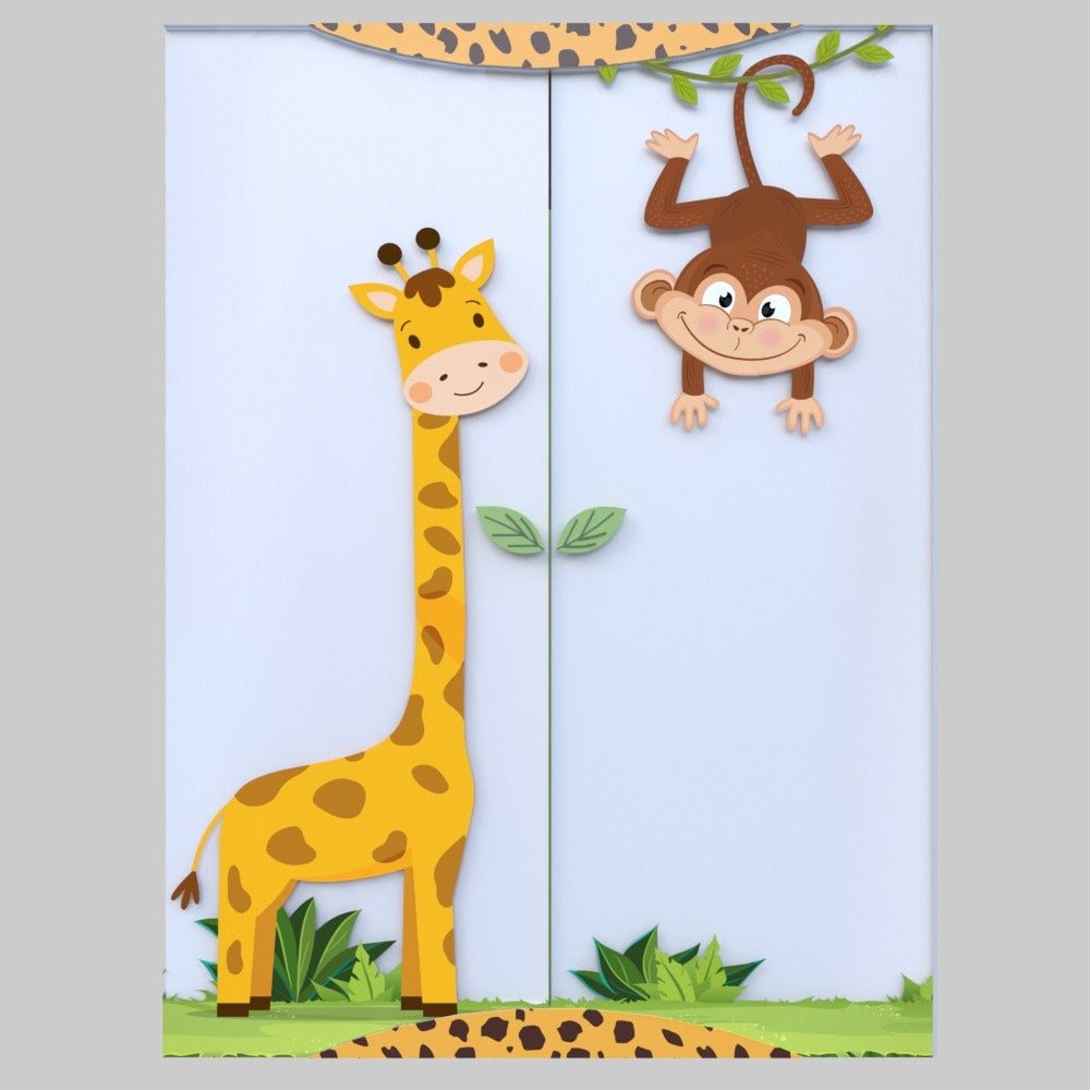 Animalia Armoire Kids Bedroom Home Organizer Storage Closet | Furniture | Waseeh Pakistan