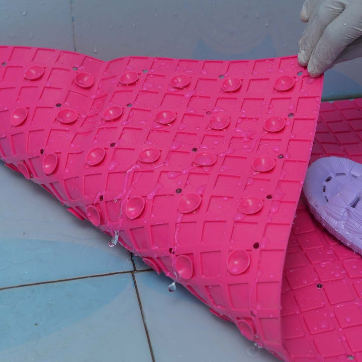 Anti-slip bathroom mat (Dotted Straight) | Not Sale FB | Waseeh Pakistan