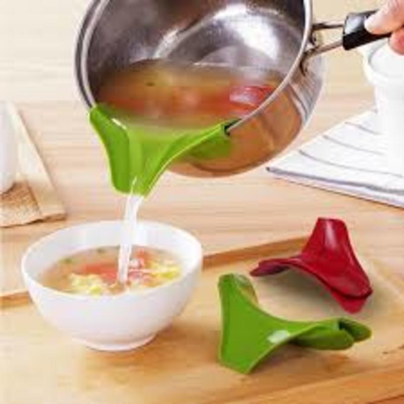 Anti-Spill Funnel Pot Pour Nozzle | kitchen item | Waseeh Pakistan