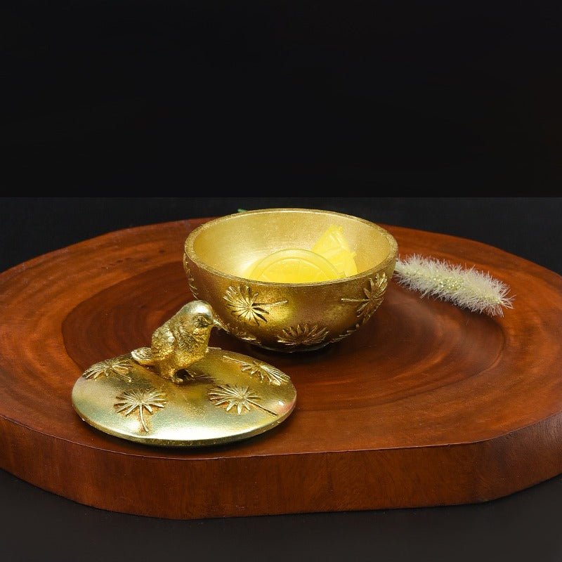 Antique Golden Storage Box | Home Décor | Waseeh Pakistan