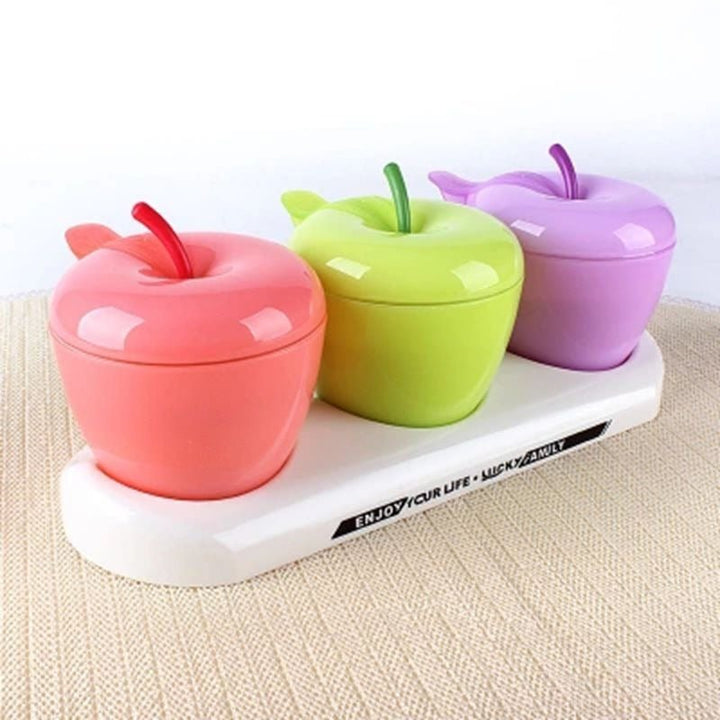 Apple Shape Seasoning Spice Jars | kitchen item | Waseeh Pakistan