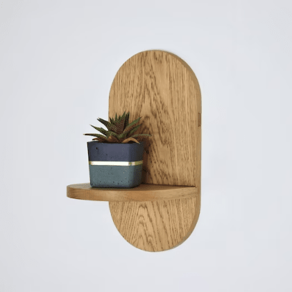 Arched Living Lounge Drawing Room Floating Shelve | Furniture | Waseeh Pakistan