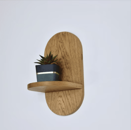 Arched Living Lounge Drawing Room Floating Shelve | Furniture | Waseeh Pakistan