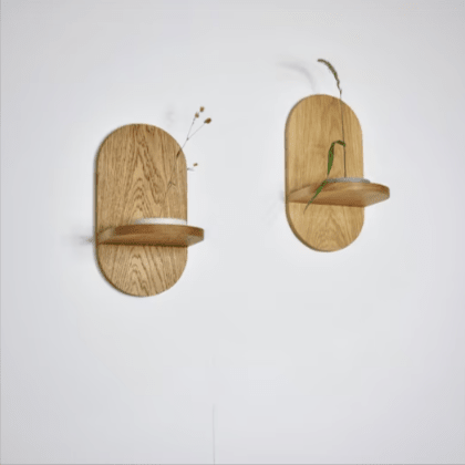 Arched Living Lounge Drawing Room Floating Shelve | Furniture | Waseeh Pakistan