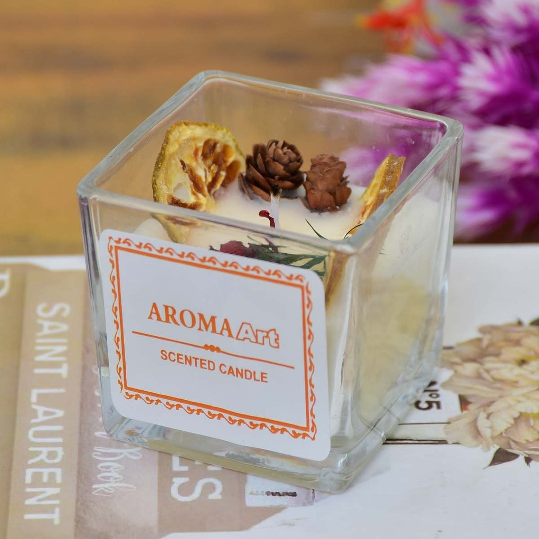 Aroma Therapy Candle Art (Square) | Home Décor | Waseeh Pakistan