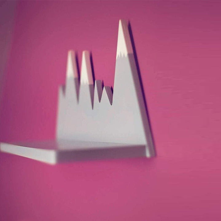 Art Work Mountain Kids Bedroom Organizer Floating Shelve | Furniture | Waseeh Pakistan