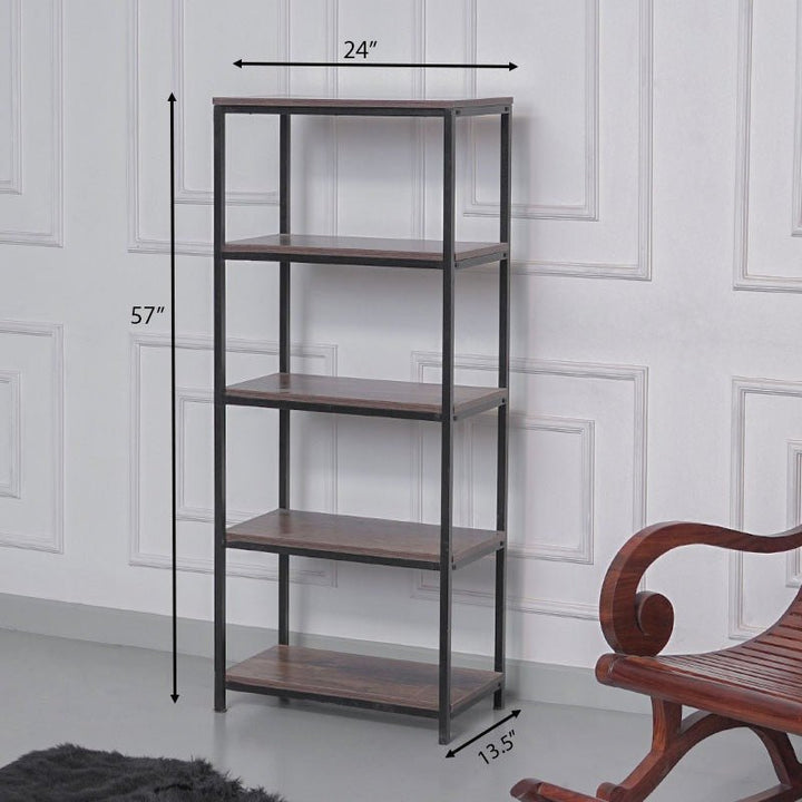 Arturs Bookcase Storage Organizer Rack (5-Tier) - Special | Furniture | Waseeh Pakistan