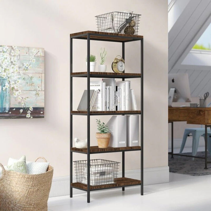 Arturs Bookcase Storage Organizer Rack (5-Tier) - Special | Furniture | Waseeh Pakistan