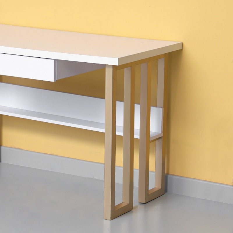 Assault Gold Rectangular Home Office Work Computer Desk Drawer Table - Special | Furniture | Waseeh Pakistan