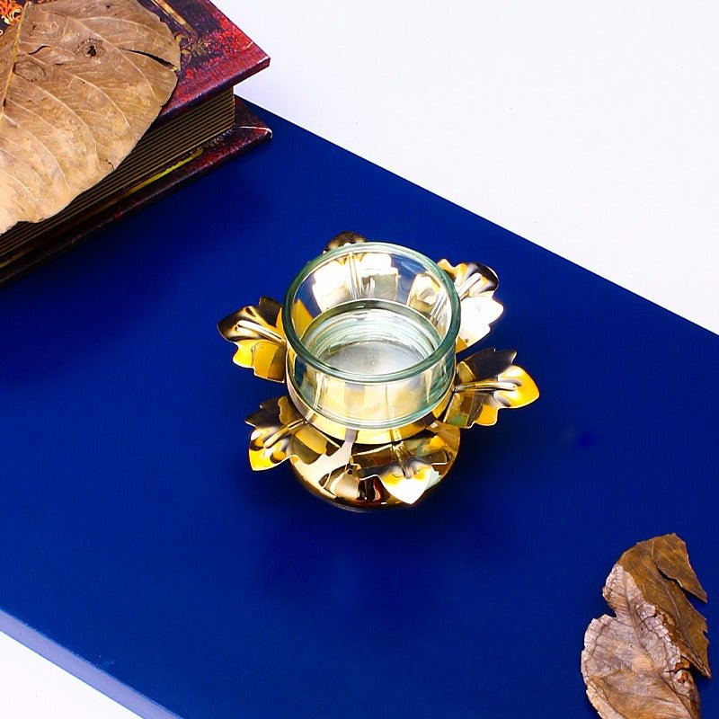 Autumn Leaves Candle Holder | Home Décor | Waseeh Pakistan