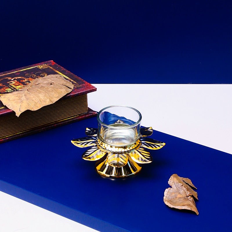 Autumn Leaves Candle Holder | Home Décor | Waseeh Pakistan