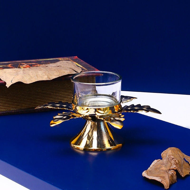 Autumn Leaves Candle Holder | Home Décor | Waseeh Pakistan