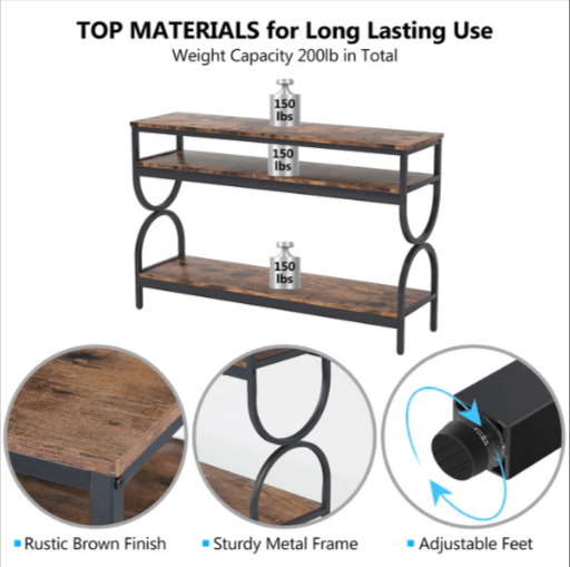Avyrel LED Entryway Console Table | Furniture | Waseeh Pakistan