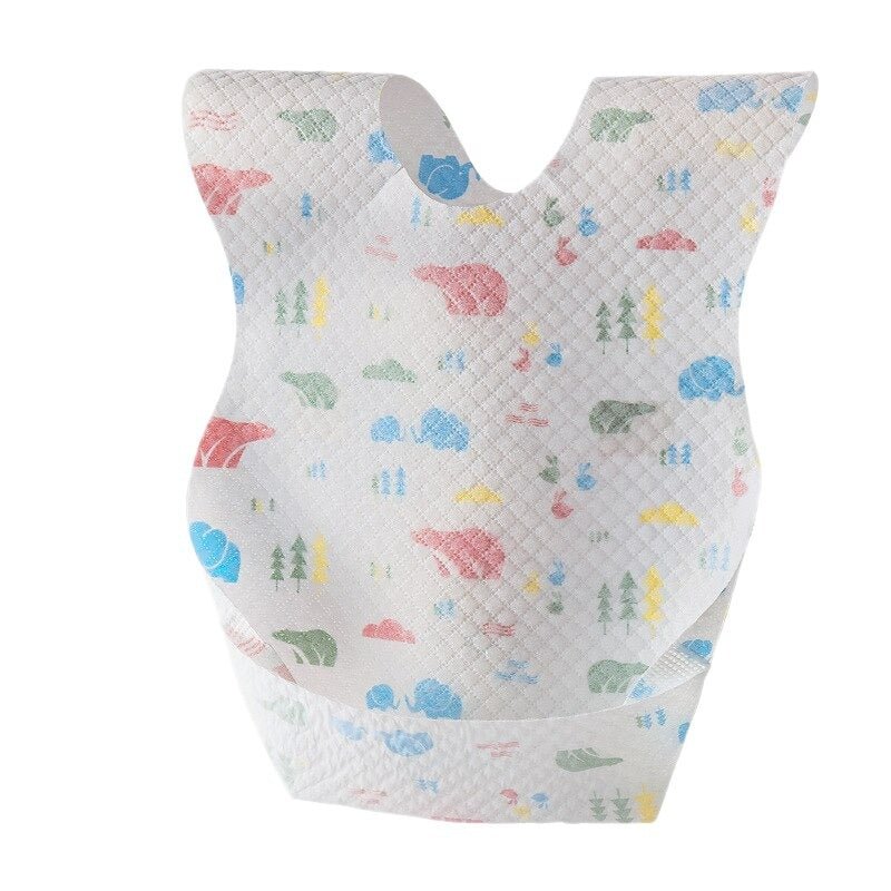 Baby Disposable Bibs (20 pcs) | Mix &amp; Match | Waseeh Pakistan