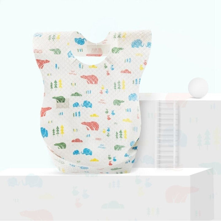 Baby Disposable Bibs (20 pcs) | Mix &amp; Match | Waseeh Pakistan