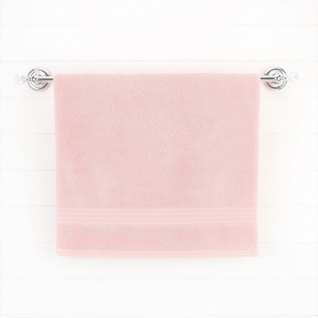 Baby Pink Egyptian Cotton Bath Towel - Single | Home Décor | Waseeh Pakistan