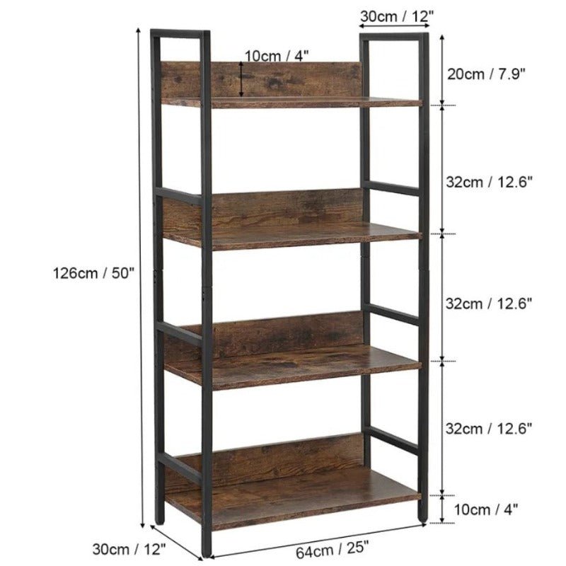 Backflip Wide Bookcase Organizer Decor Rack | Furniture | Waseeh Pakistan