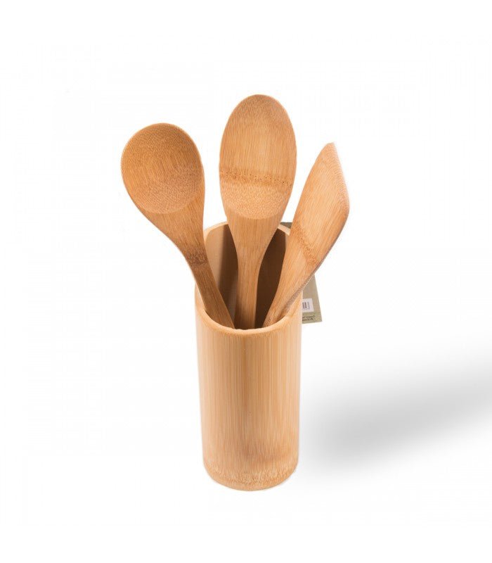 Bamboo Spoon Utensils (7 Pcs) | kitchen item | Waseeh Pakistan