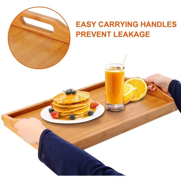 Bamboo Wooden Tray &amp; Table | Wooden Handy Crafts | Waseeh Pakistan