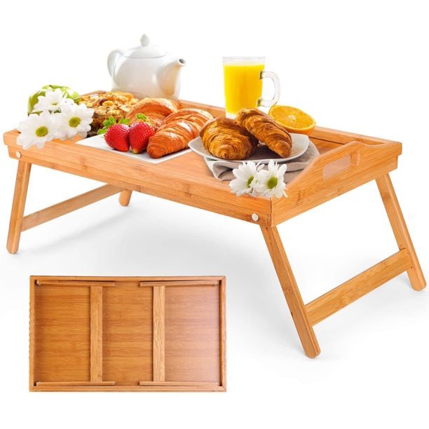 Bamboo Wooden Tray & Table | Wooden Handy Crafts | Waseeh Pakistan