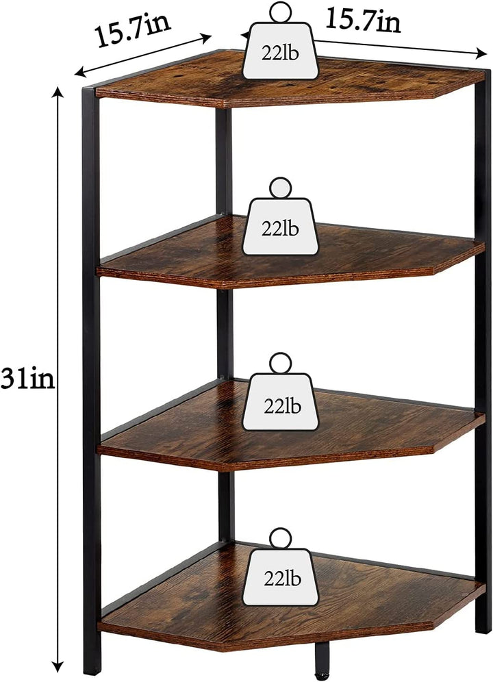 Banishe Corner Organizer Bookcase Storage Rack | Furniture | Waseeh Pakistan
