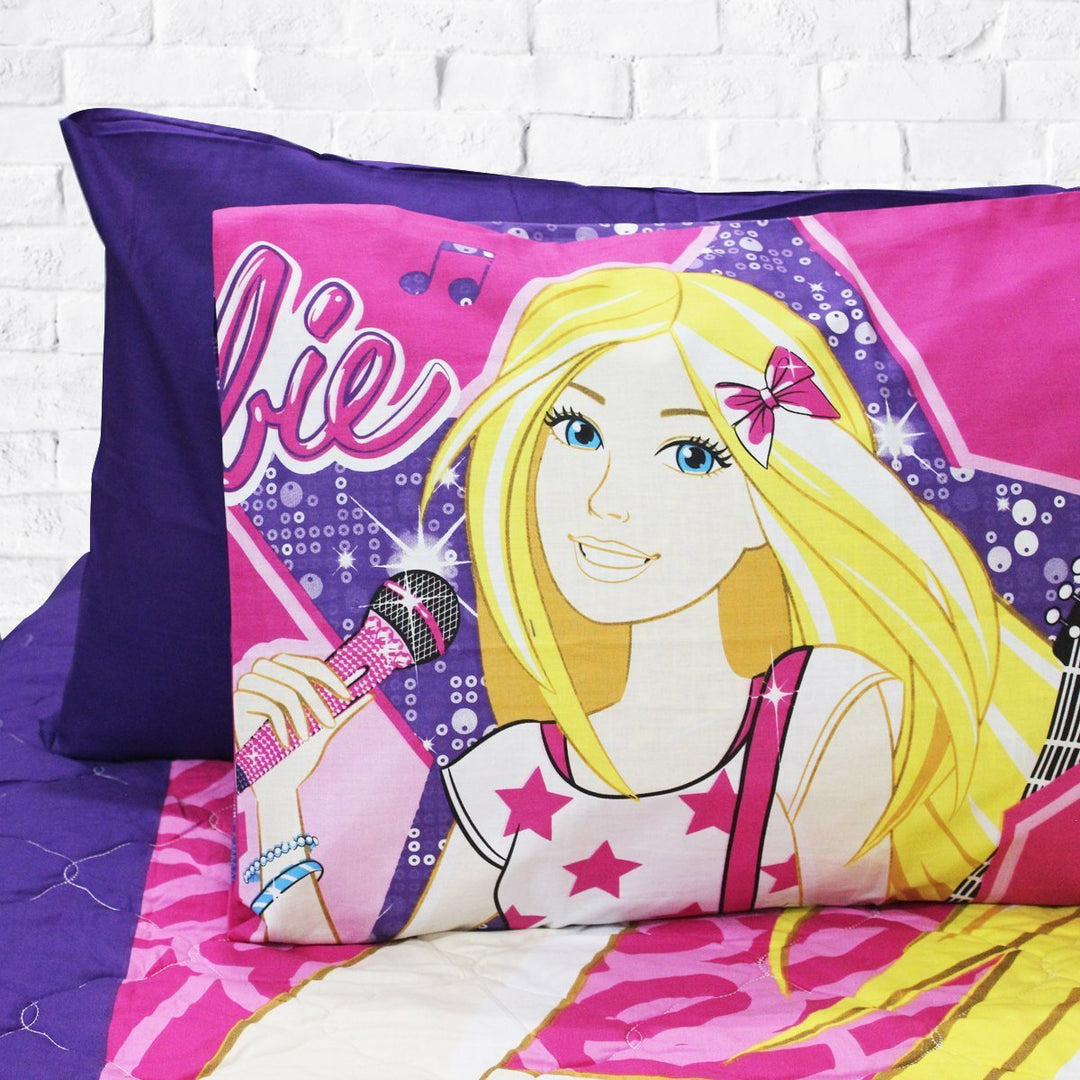 Barbie Rocker -Cotton Quality Bed Spread Set - 6 pcs | Home Décor | Waseeh Pakistan