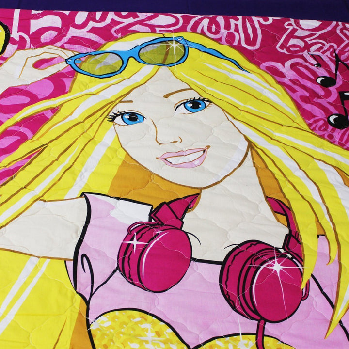Barbie Rocker -Cotton Quality Bed Spread Set - 6 pcs | Home Décor | Waseeh Pakistan