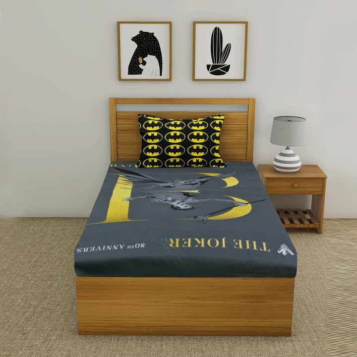 Bat Man &amp; Joker Bedsheet | Home Décor | Waseeh Pakistan
