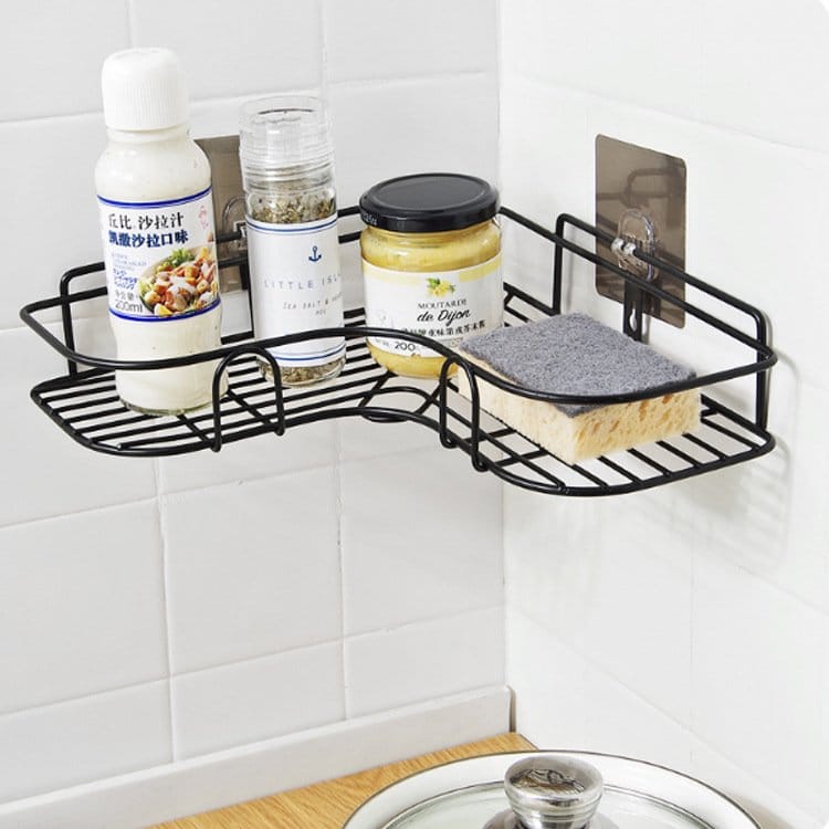 Bathroom Corner Metal Shelve | Home Décor | Waseeh Pakistan
