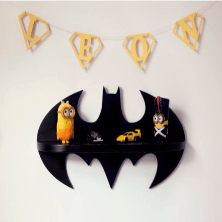 Batman Bedroom Floating Organizer Shelve | Furniture | Waseeh Pakistan