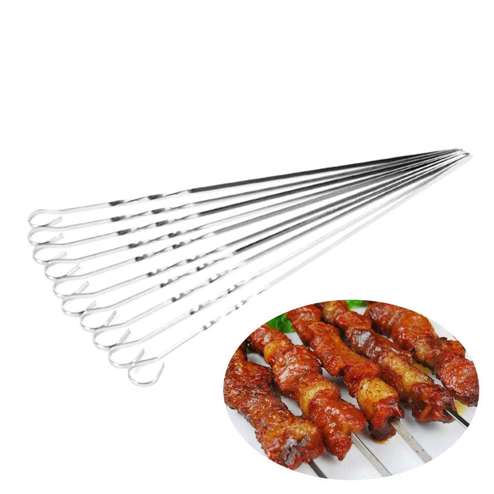 BBQ Skewer Stainless Steel (6 Pcs) | kitchen item | Waseeh Pakistan