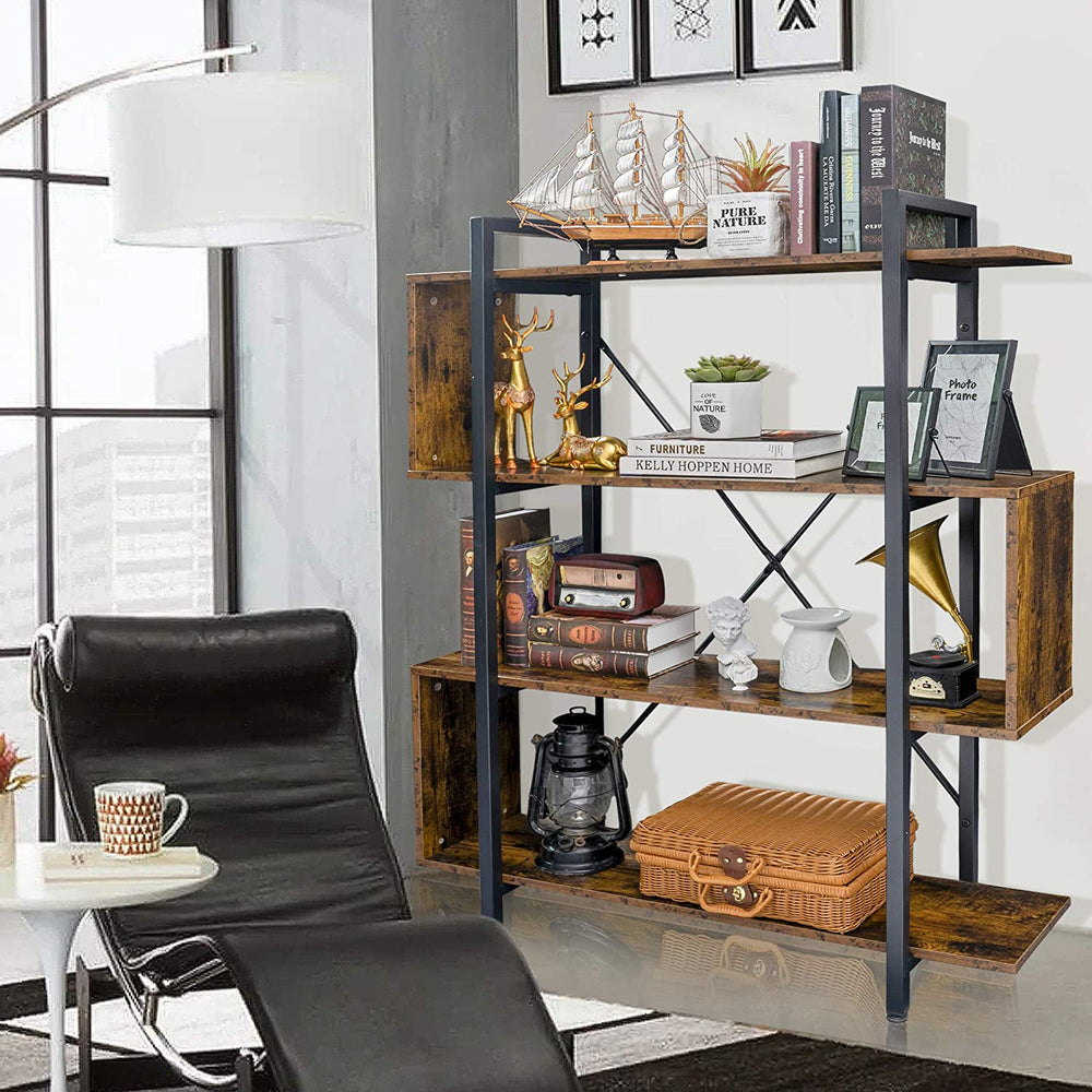 Becko Living Bedroom Vintage Bookcase Shelve Rack Decor | Furniture | Waseeh Pakistan