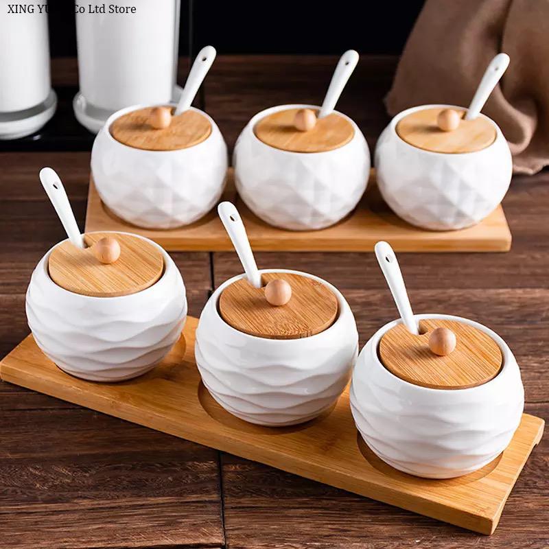 Beli Sugar Jars (pack of 3) | kitchen item | Waseeh Pakistan