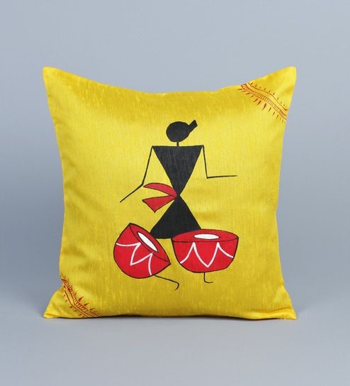 Bella Drums Cushion Covers (Set of 2) | Home Décor | Waseeh Pakistan