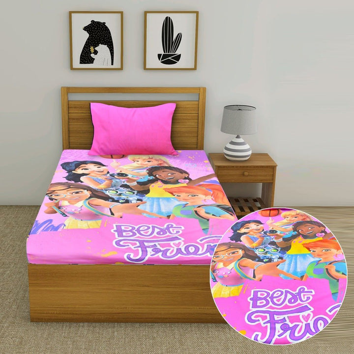 Best Friends Bedsheet | Home Décor | Waseeh Pakistan