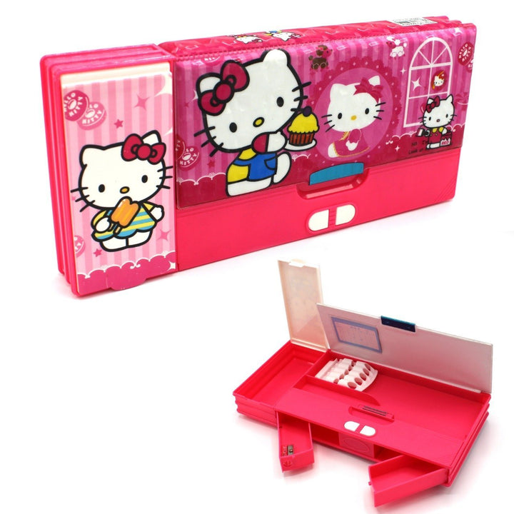 Big Geometry with Sharpener and Pencil Case | Fashion Point | Waseeh Pakistan