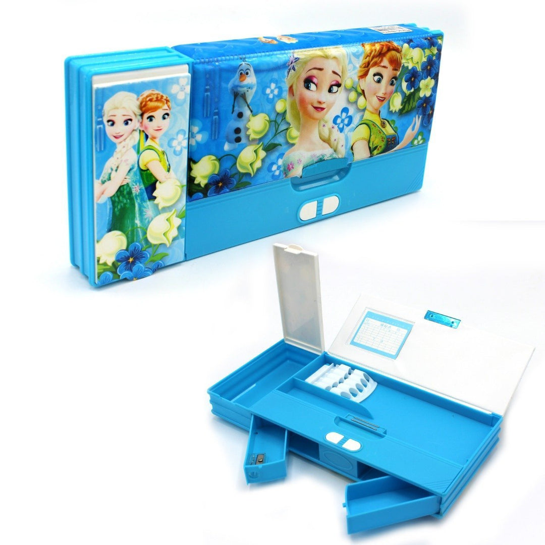 Big Geometry with Sharpener and Pencil Case | Fashion Point | Waseeh Pakistan