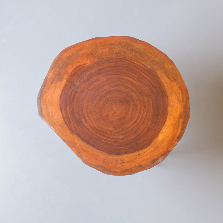 Billet Wooden Log Hairpin Bedside Centre Lounge Table | Furniture | Waseeh Pakistan