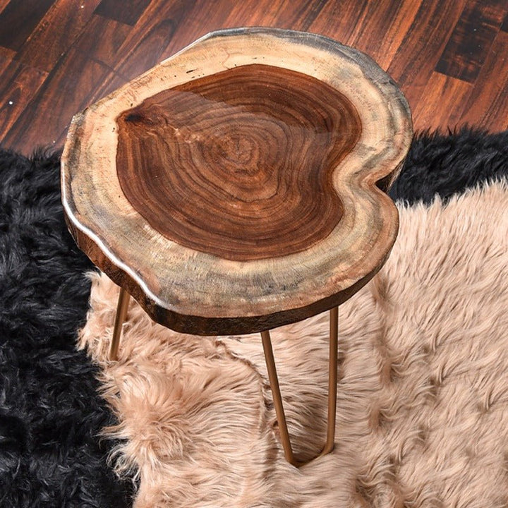 Billet Wooden Log Hairpin Table (Epoxy Build) | Furniture | Waseeh Pakistan