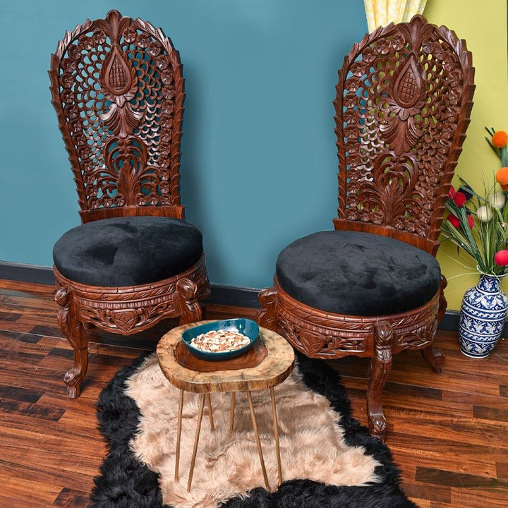 Billet Wooden Log Hairpin Table (Epoxy Build) | Furniture | Waseeh Pakistan