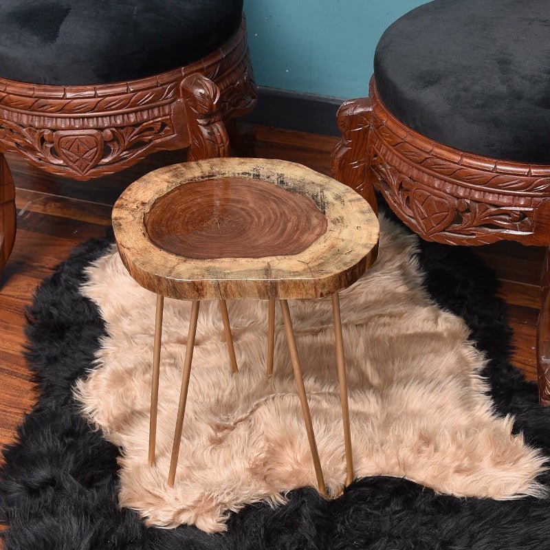 Billet Wooden Log Hairpin Table (Epoxy Build) | Furniture | Waseeh Pakistan