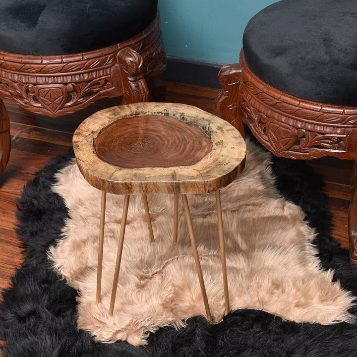 Billet Wooden Log Hairpin Table (Epoxy Build) | Furniture | Waseeh Pakistan